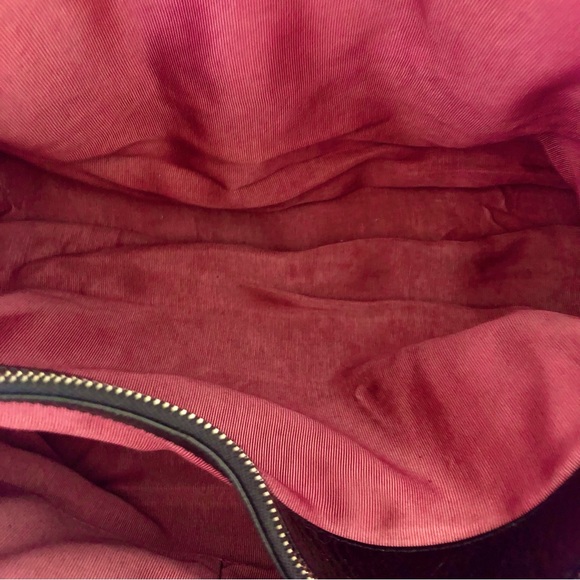 ISABELLA FIORE leather, patchwork bag. Excellent condition. Vintage black๐ - Picture 14 of 16